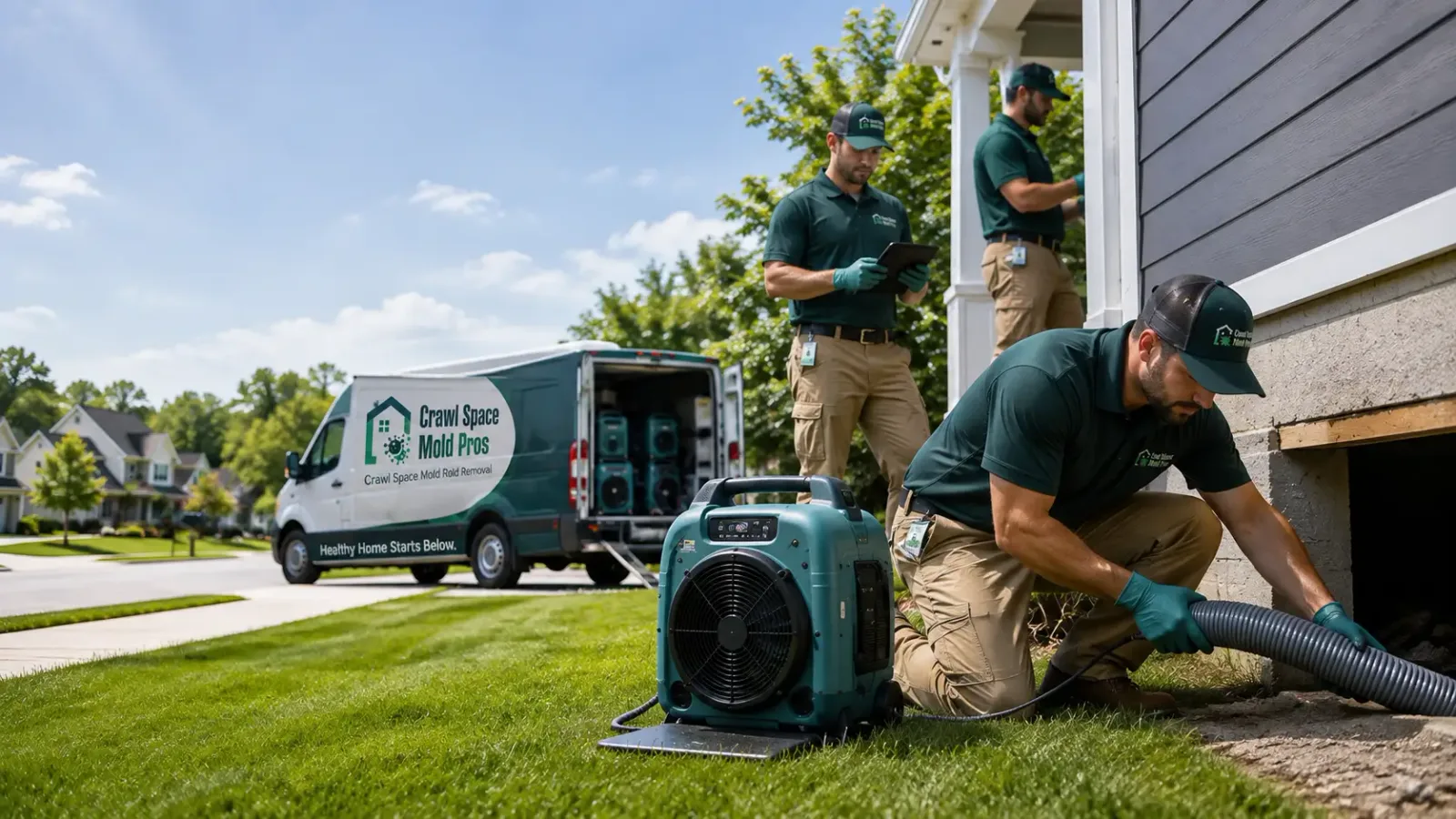 Crawl Space Mold Removal in Fredericktown, OH